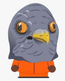 Alter Ego Kenny Pigeon Mask - Cartoon, HD Png Download, Transparent PNG