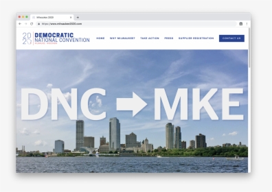 Milwaukee Dnc 2020 Site - Metropolitan Area, HD Png Download, Transparent PNG