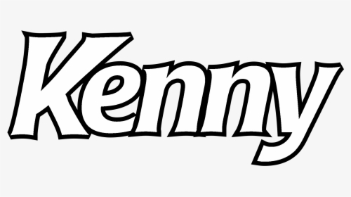 Kenny Logo Black And White - Line Art, HD Png Download, Transparent PNG