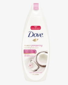 Dove Body Wash Coconut, HD Png Download, Transparent PNG