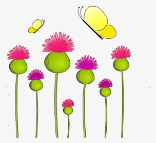 Anemone, Nature, Thistle, Lady, Wild Plant, Flora - Activity For English Writing, HD Png Download, Transparent PNG