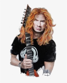 Dave Mustaine Png - Chris Broderick, Transparent Png, Transparent PNG