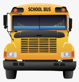 Front School Bus Clipart, HD Png Download, Transparent PNG