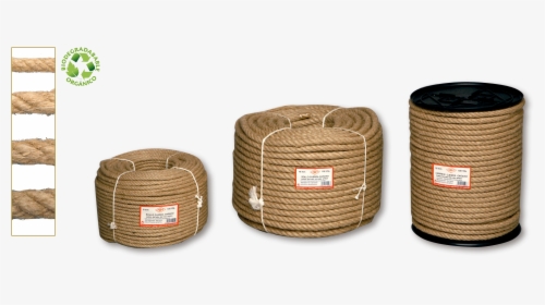 Cuerda Canamo Cableada 4 C 5 Mm A 30 Mm , Png Download - Storage Basket, Transparent Png, Transparent PNG