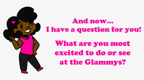 Ask Sam Question For You Glammys - Cartoon, HD Png Download, Transparent PNG