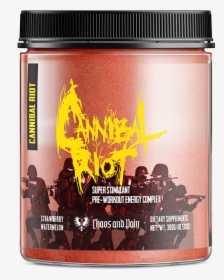 Cannibal Riot Pre Workout - Pre Workout Cannibal Riot, HD Png Download, Transparent PNG