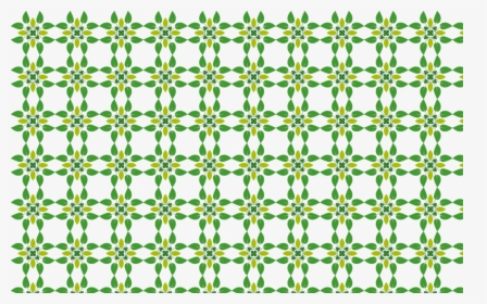 Leaf,symmetry,area - Pattern Green Png, Transparent Png, Transparent PNG