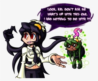 Dont Ask Me What S Up Wth, Thrs One, Had Nothing To - Skullgirls Filia X Fukua, HD Png Download, Transparent PNG