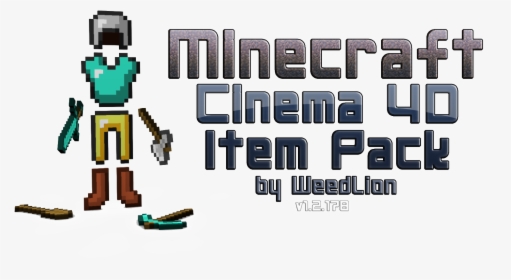 This Is The Item Pack - C4d Minecraft Items Pack, HD Png Download, Transparent PNG