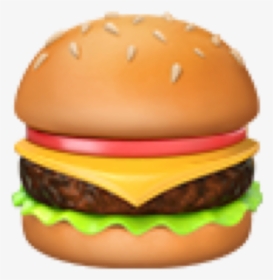 Google Vs Apple Burger Emoji, HD Png Download, Transparent PNG