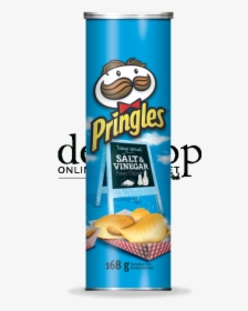 Pringles Salt & Vinegar - Pringles Salt And Vinegar Label, HD Png Download, Transparent PNG