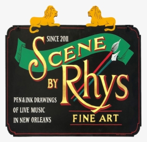 Scene By Rhys 2019 Gallery Street Sign By Mystic Blue - Luggage And Bags, HD Png Download, Transparent PNG
