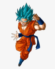 Transparent Super Saiyan Blue Png - Dragon Ball Goku Super Saiyan Blue, Png Download, Transparent PNG