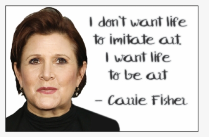 Carrie Fisher Magnet Gone - Girl, HD Png Download, Transparent PNG