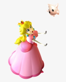 Princess Peach Clipart Super Mario Galaxy - Princess Peach In Super Mario Galaxy, HD Png Download, Transparent PNG