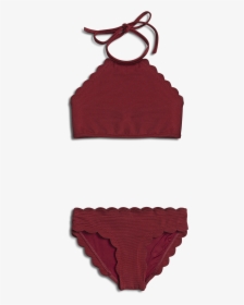 Dalia ~ Burgundy Two Piece Toddler Bathing Suit, HD Png Download, Transparent PNG