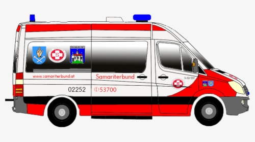 Krankentransportwagen Asb Traiskirchen - Delfis Ambulance Details Lights, HD Png Download, Transparent PNG