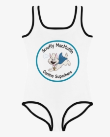 Scruffy Macmuffin Girls Bathing Suit - Active Tank, HD Png Download, Transparent PNG