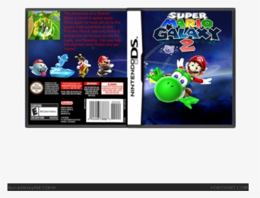 Super Mario Galaxy Box Art Cover - Super Mario Galaxy 2, HD Png Download, Transparent PNG