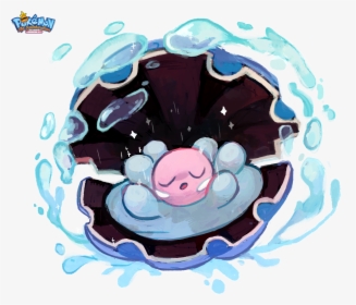 Pokemon Clamperl Drawing, HD Png Download, Transparent PNG