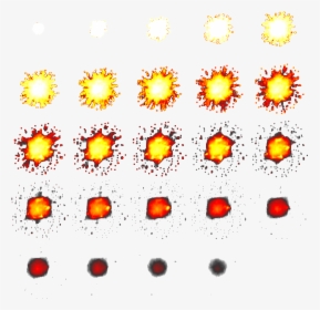 Attached Are Various Explosion Sprites Created With, HD Png Download, Transparent PNG