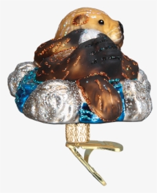 Floating Sea Otter Ornament - Crystal, HD Png Download, Transparent PNG