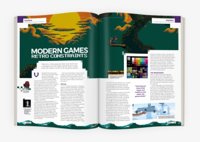 Modern Games Made With Old-school Constraints - Brochure, HD Png Download, Transparent PNG