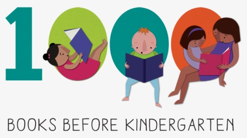1000 Books Before Kindergarten Clipart, HD Png Download, Transparent PNG