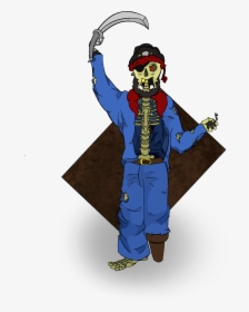 Pirate Man - Cartoon, HD Png Download, Transparent PNG