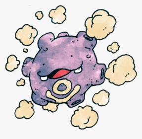 Inspired By @mossworm ‘s Koffing - Cartoon, HD Png Download, Transparent PNG