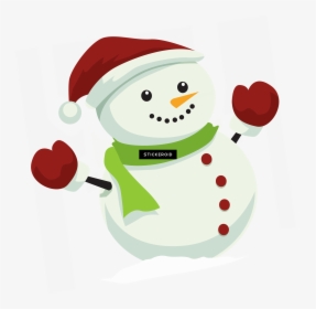 Snowman Png Transparent Clipart , Png Download - Santa Claus Snowman Transparent Background, Png Download, Transparent PNG