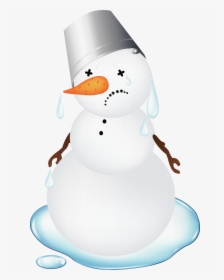 Snowman Melting Clip Art - Snowman, HD Png Download, Transparent PNG