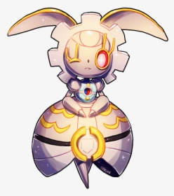 Pokemon Magiana By Onisuu-d9r9t0d - Magearna Fanart, HD Png Download, Transparent PNG