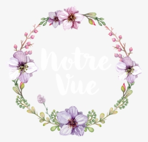 Picture - Transparent Background Flower Wreath Watercolor Png, Png Download, Transparent PNG