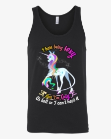 Unicorn I Hate Being Sexy But I M Gay As Hell So I - Sword Art Online Tank Top, HD Png Download, Transparent PNG