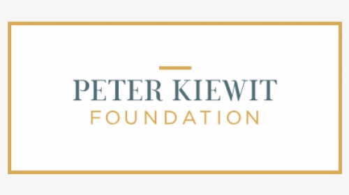 Logo Peterkiewit - Peter Kiewit Foundation, HD Png Download, Transparent PNG