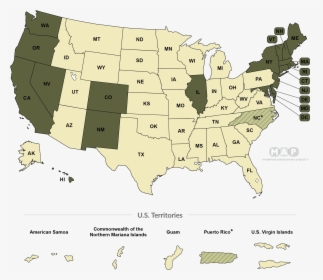 Conversion Therapy Ban Map, HD Png Download, Transparent PNG