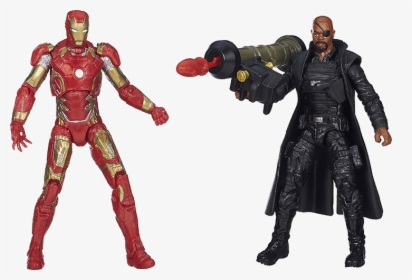 The Avengers Age Of Ultron Figurs&amp - 3.75 Nick Fury, HD Png Download, Transparent PNG