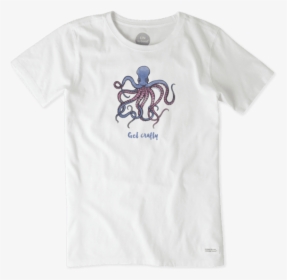 Women S Crafty Octopus Crusher Tee - Hilarious T Shirt For Men, HD Png Download, Transparent PNG