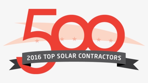 Top 500 Logo - 2016 Top Solar Contractors, HD Png Download, Transparent PNG