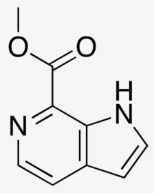 Methyl 1h Pyrrolo[2,3 C]pyridine 7 Carboxylate - 2 Mercaptobenzothiazole, HD Png Download, Transparent PNG