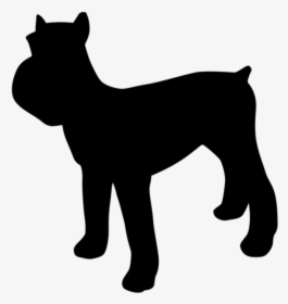 Miniature Schnauzer Shar Pei Puppy Dog Breed Silhouette - Shar Pei Dog Silhouette, HD Png Download, Transparent PNG