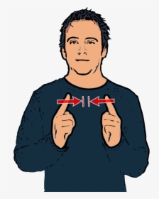 Nice To Meet You Too In Asl How Sign - British Sign Language Meet, HD Png Download, Transparent PNG