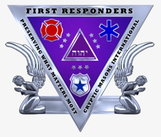 First Responder Logo - Emblem, HD Png Download, Transparent PNG