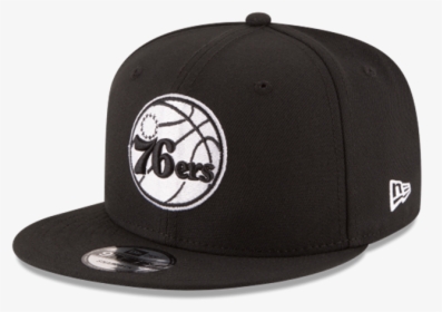 New Era 9fifty Philadelphia 76ers Basic Snapback Black - Oakland A's Hat Black, HD Png Download, Transparent PNG