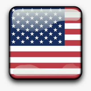 Us United States Fav 555px - United States Flag Square Icon, HD Png Download, Transparent PNG