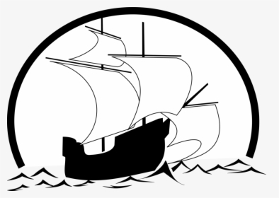 Sailing Ship Sailboat Drawing Cc0 - Clip Art, HD Png Download, Transparent PNG