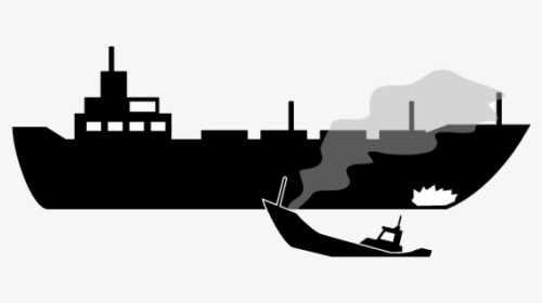 Boat Collision Silhouette, HD Png Download, Transparent PNG