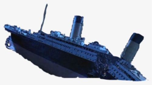 Titanic Sinking Freetoedit Qui Coule Bateau Titanic Hd Png