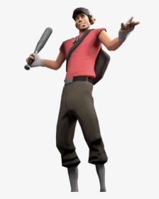 No Caption Provided - Team Fortress 2 Scout, HD Png Download, Transparent PNG